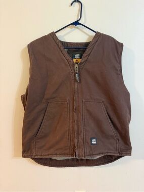 Men’s Berne Sherpa Lined Vest Jacket - XL